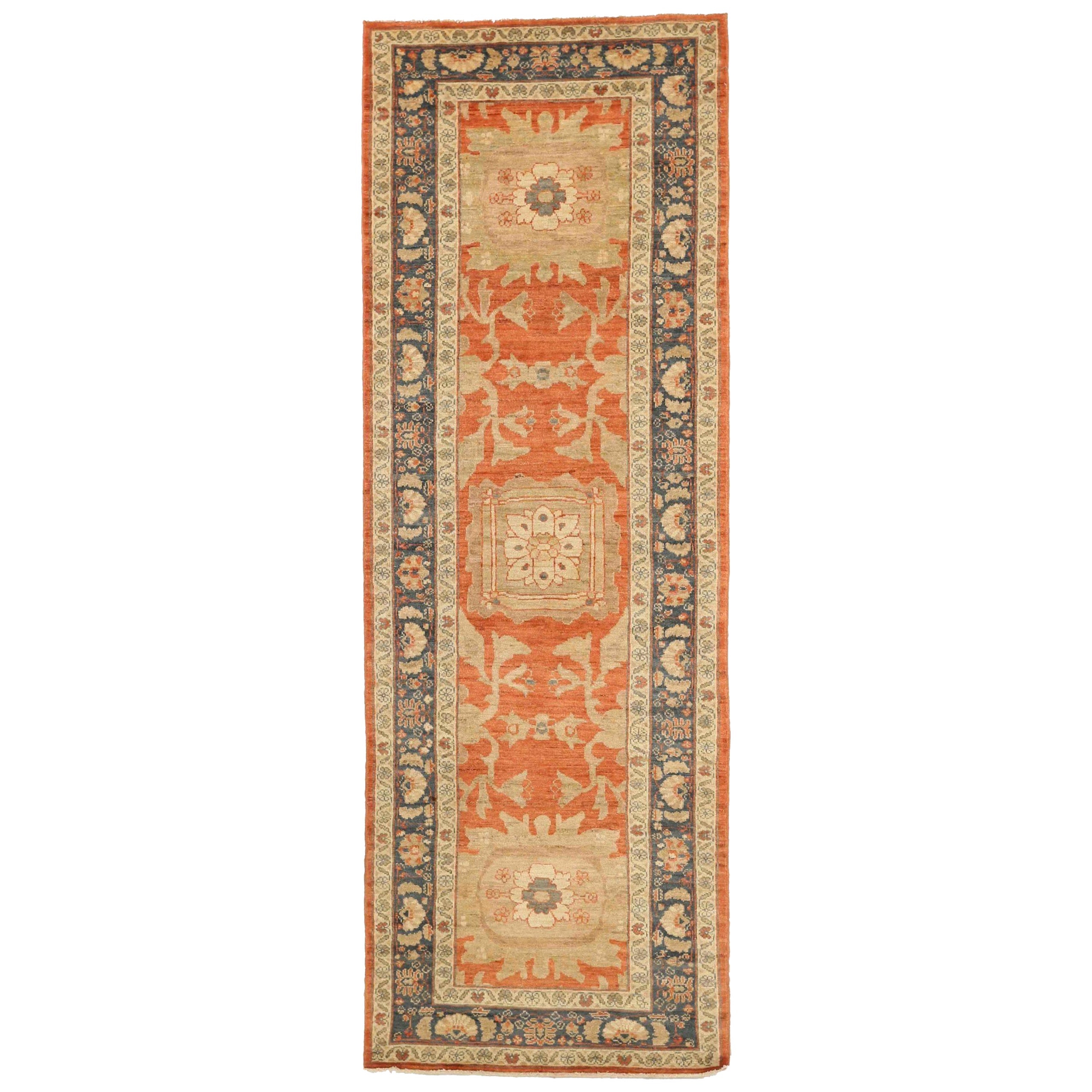 Persian Sultanabad Runner Rug - 67105