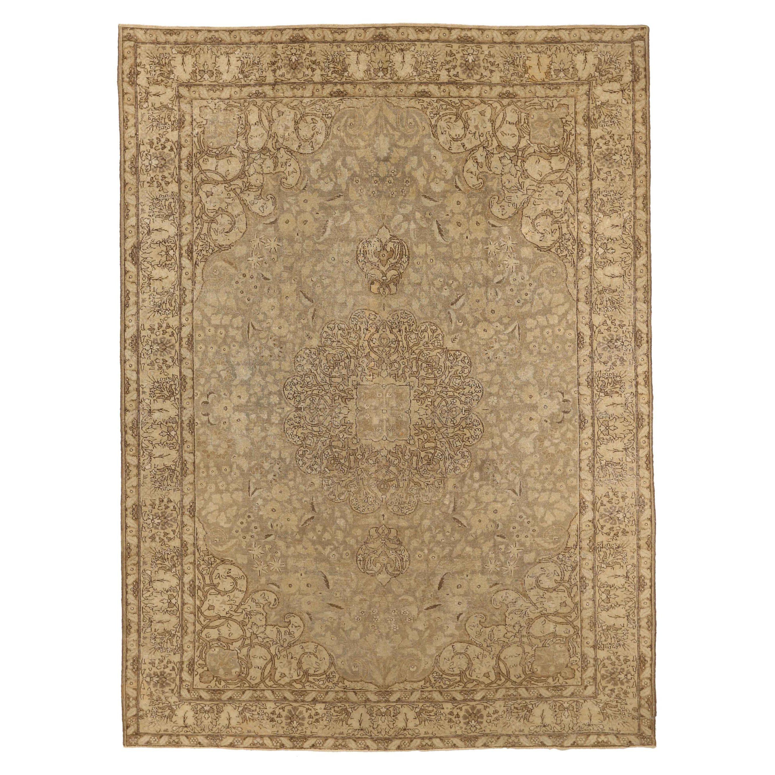 Tapis persans de Tabriz - 67179 en vente
