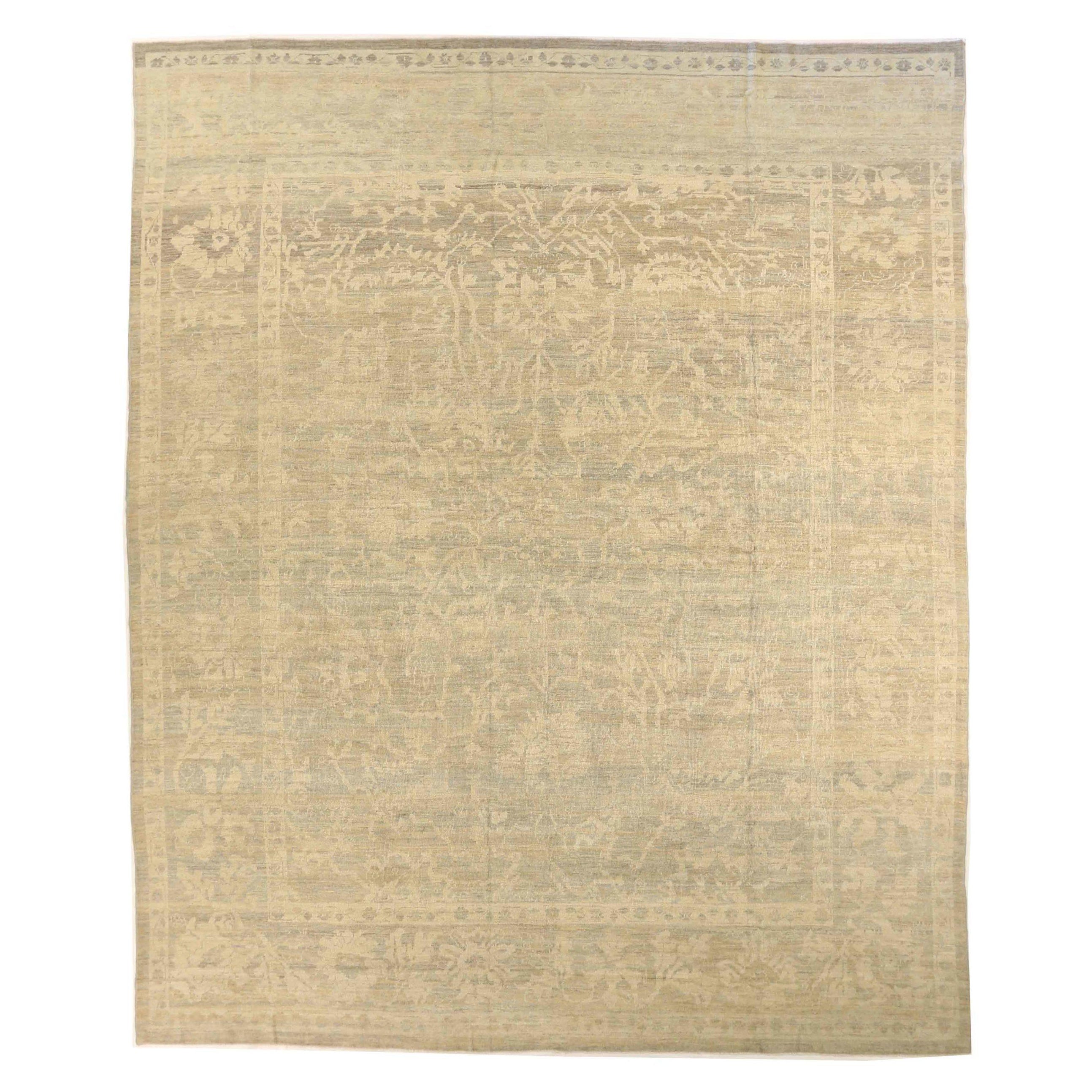 Tapis persans Oushak vers 1990 - 67685 en vente