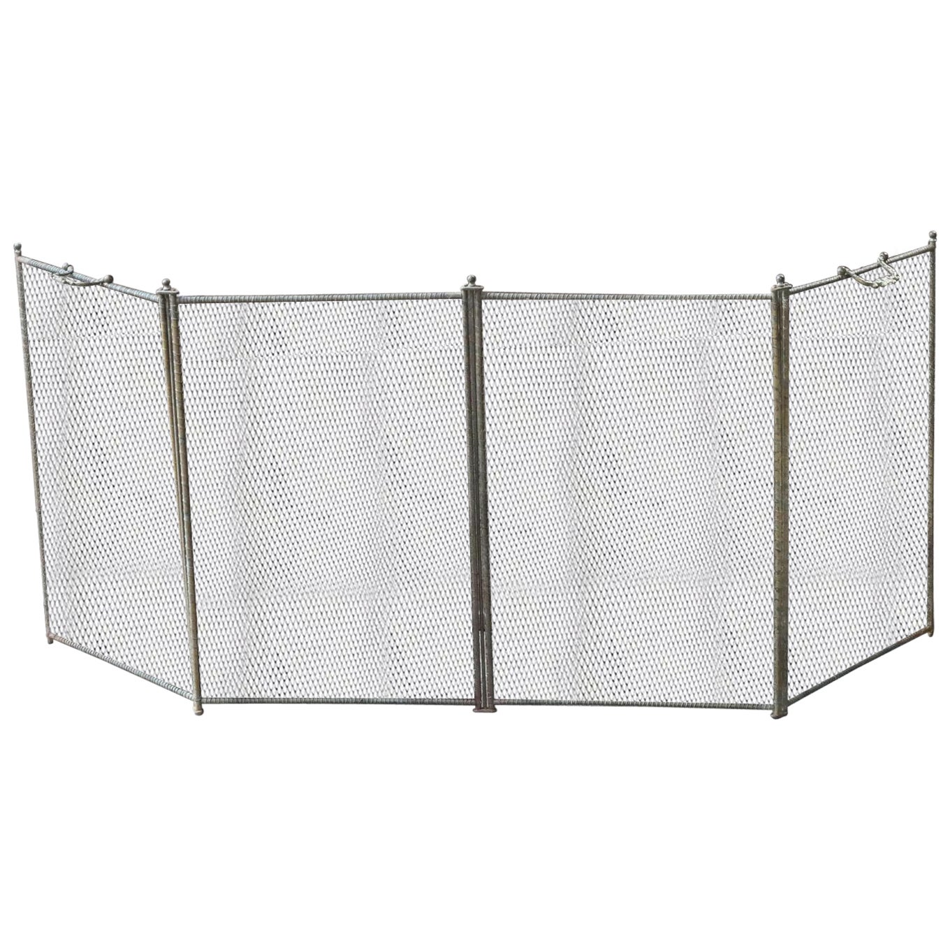 19th Century French Fireplace Screen, Napoleon III Period