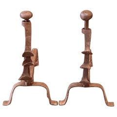 Chandelles de feu Louis XV, XVIIIe siècle