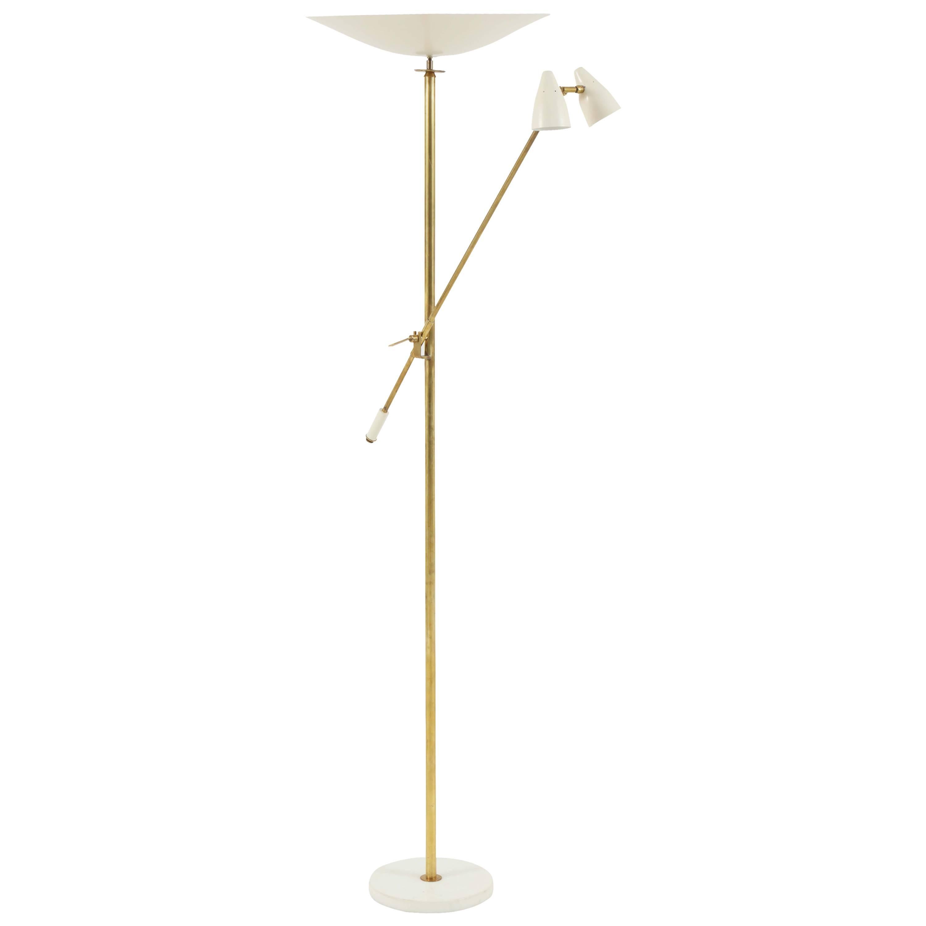 Floor Lamp Attributed to Stilnovo