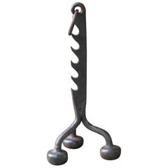 Antique French Stand for a Roasting Jack, Neoclassical Style, Early 19th Century.