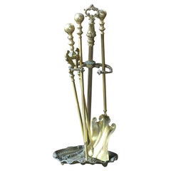 Victorian Period English Fire Poker or Fireplace Poker