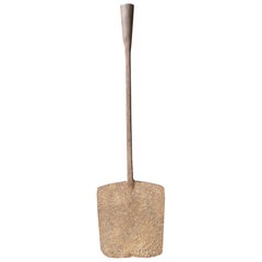 Large Early 18th Century French Fireplace Shovel or Fire Shovel