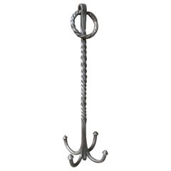 17th-18th Century French Fireplace Pot Hook, Louis XIV Period.