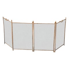 19th Century French Fireplace Screen