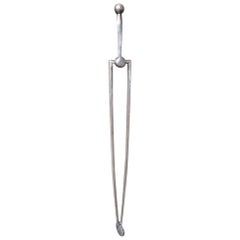 Antique 19th Century English Fireplace Tongs