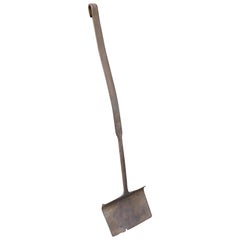 Large Early 18th Century French Fireplace Shovel or Fire Shovel