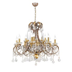 Lampadario Fleur Ottocento 12 di MM Lampadari