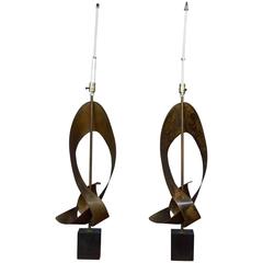 Harry Balmer Sculptural Lamps for Laurel 9