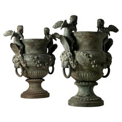 2x Jardinière Bronze