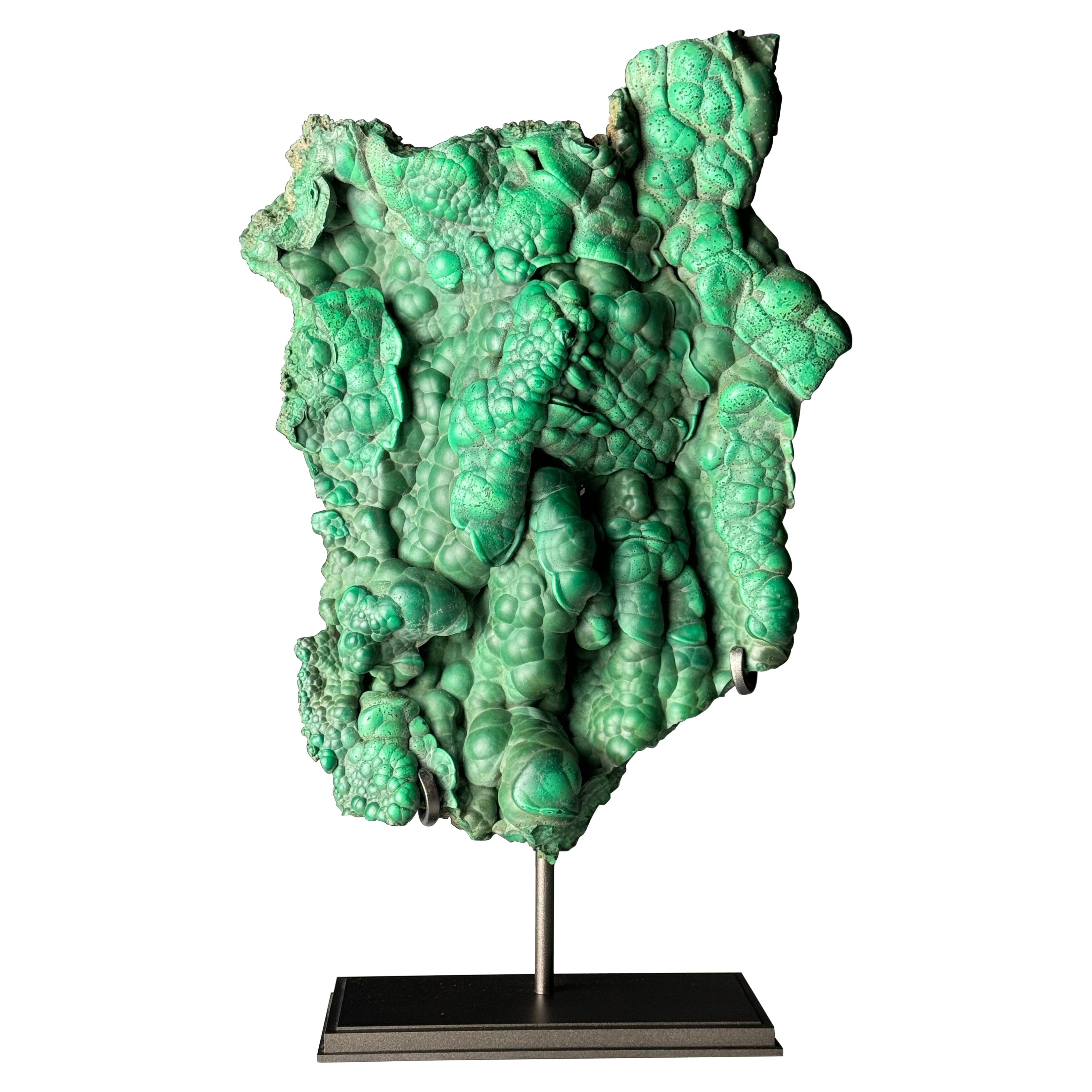Malachite Freeform on stand