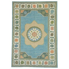 Turkish Oushak Rug 9'10" x 14'3"