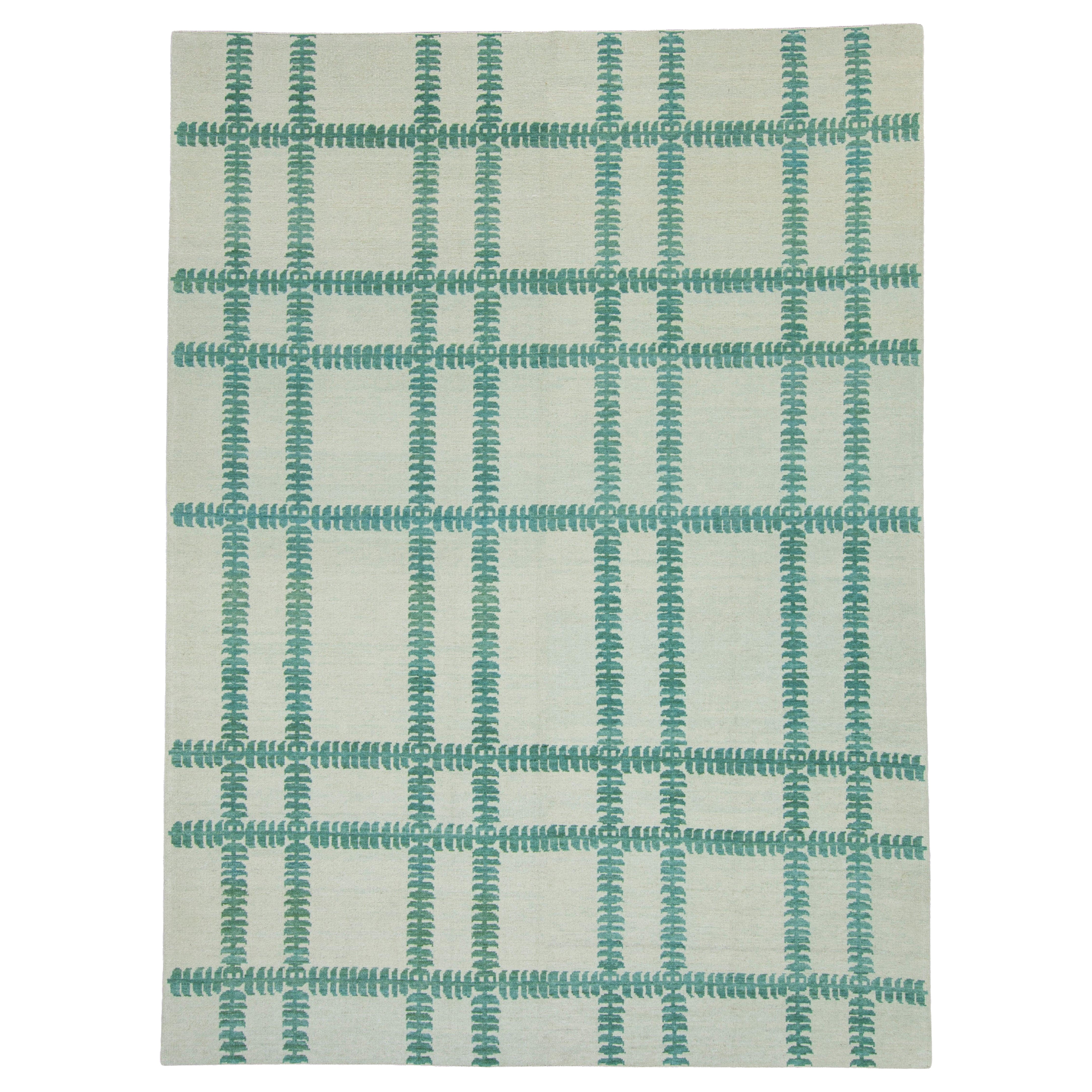 Turkish Oushak Rug 9'8" x 13'1"