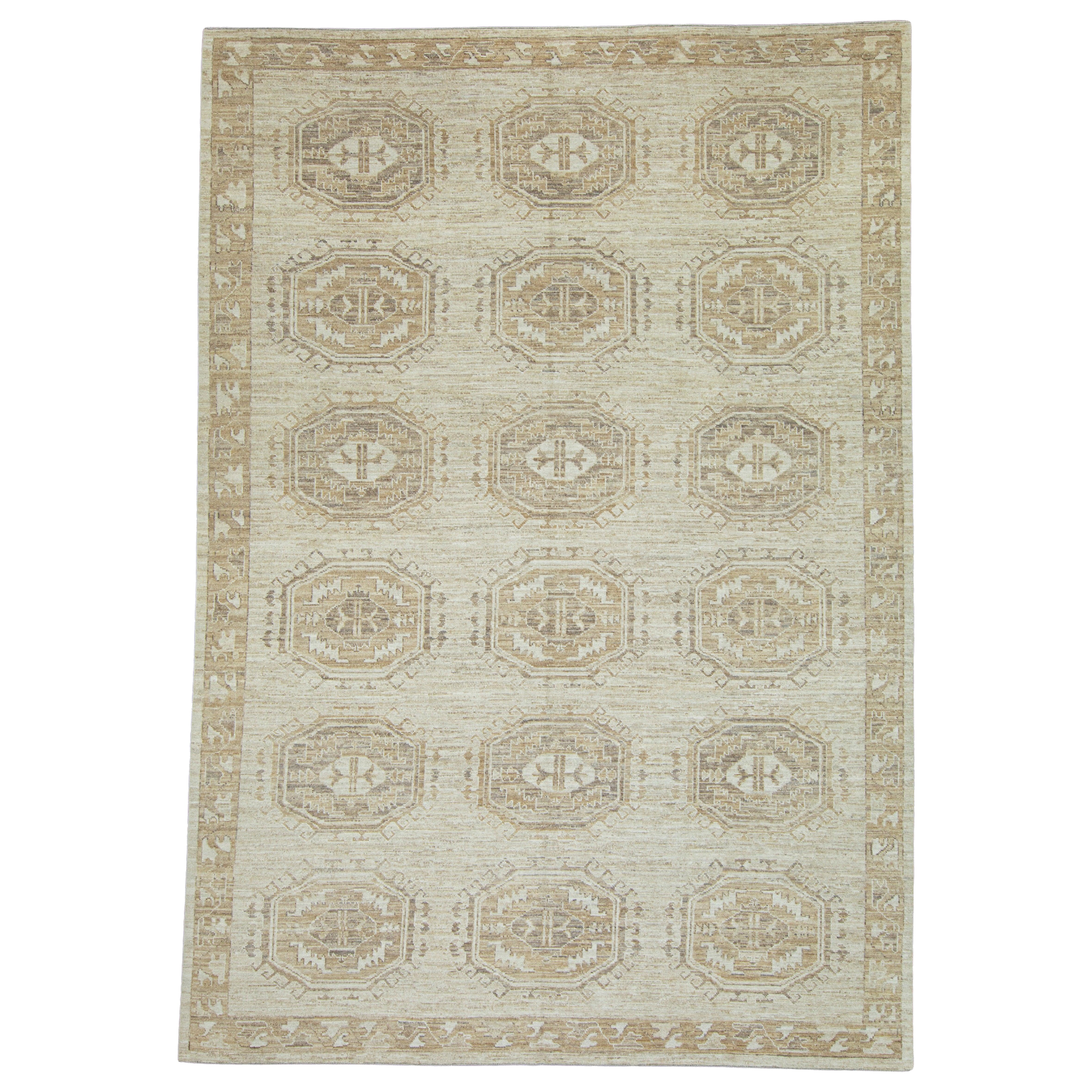 Turkish Oushak Rug 9'4" x 14'3"