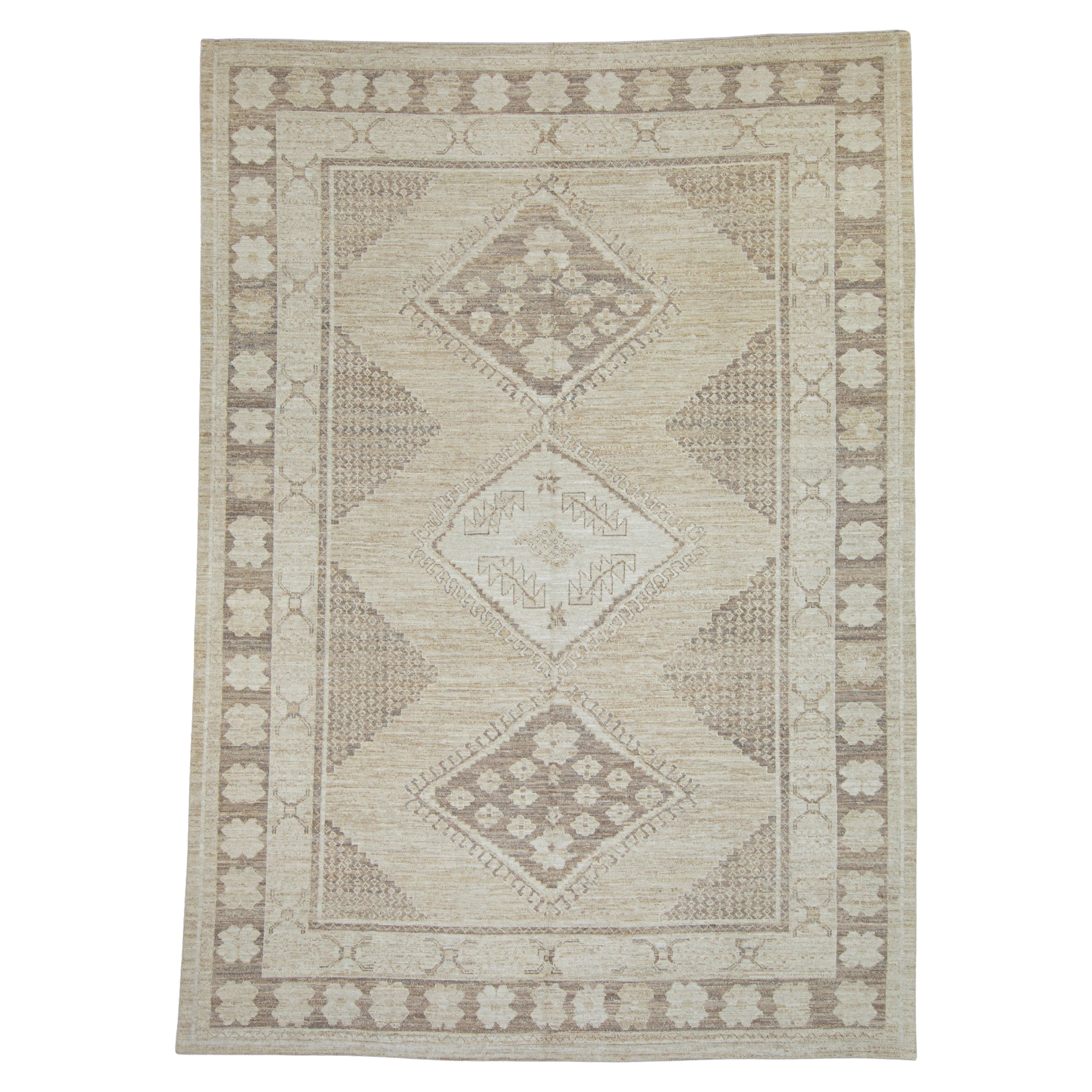 Turkish Oushak Rug 10'3" x 14'5"