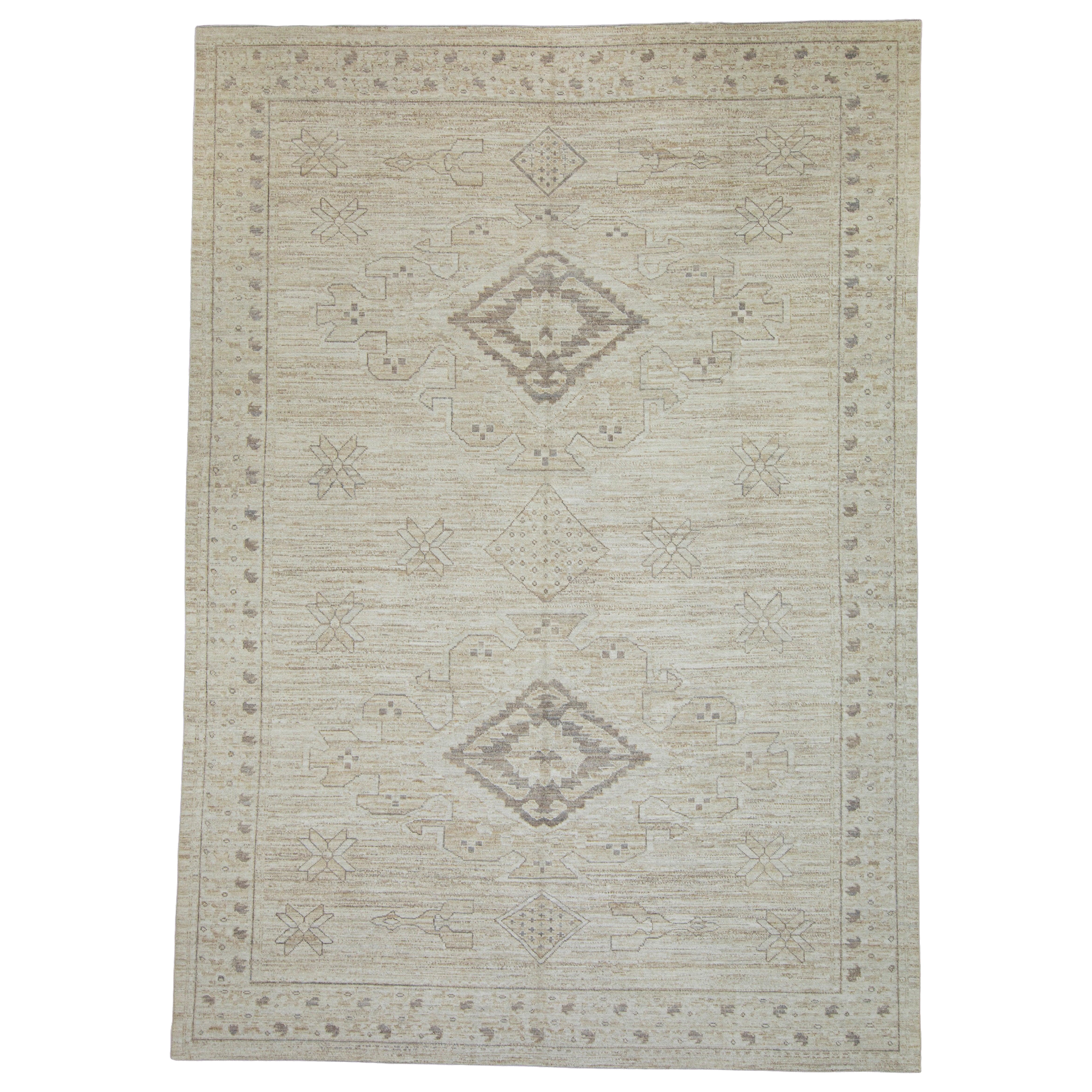 Turkish Oushak Rug 10'3" x 14'6"