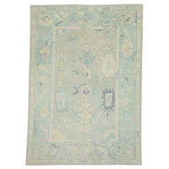 Turkish Oushak Rug 9'10" x 13'10"