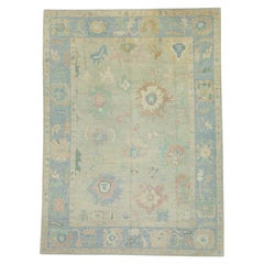 Tapis turc Oushak 10'3" x 14'