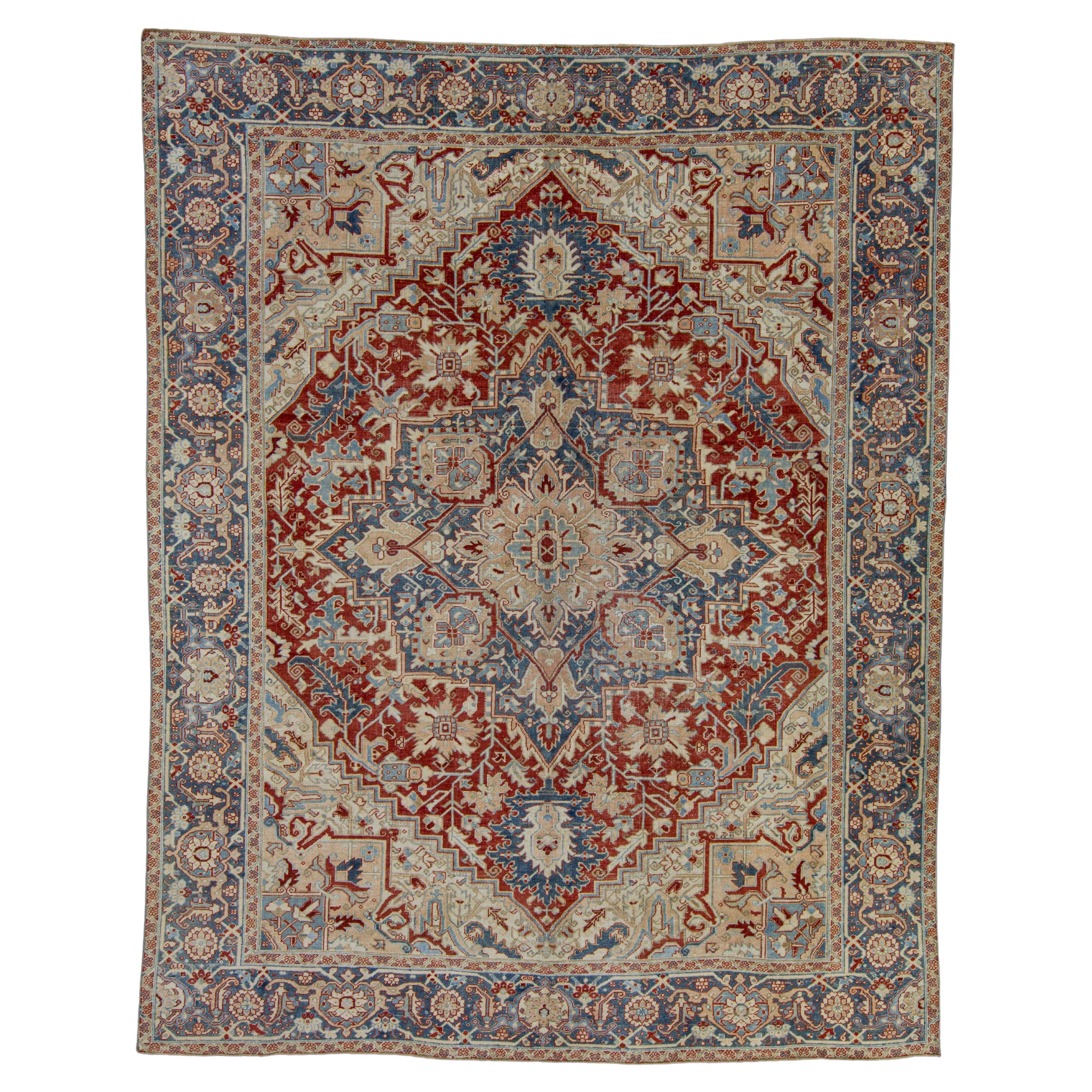 Turkish Vintage Anatolian Rug 9'7" x 12'2"
