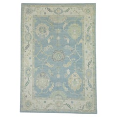 Turkish Oushak Rug 9'10" x 14'2"