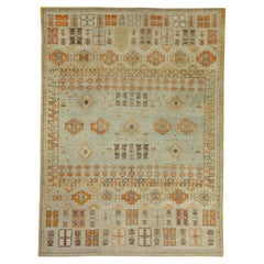 Turkish Oushak Rug 10'5" x 14'1"