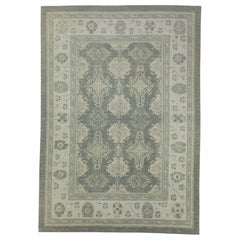 Turkish Oushak Rug 9'11" x 14'1"