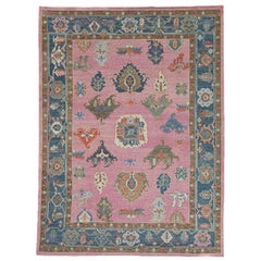 Turkish Oushak Rug 9'5" x 12'6"
