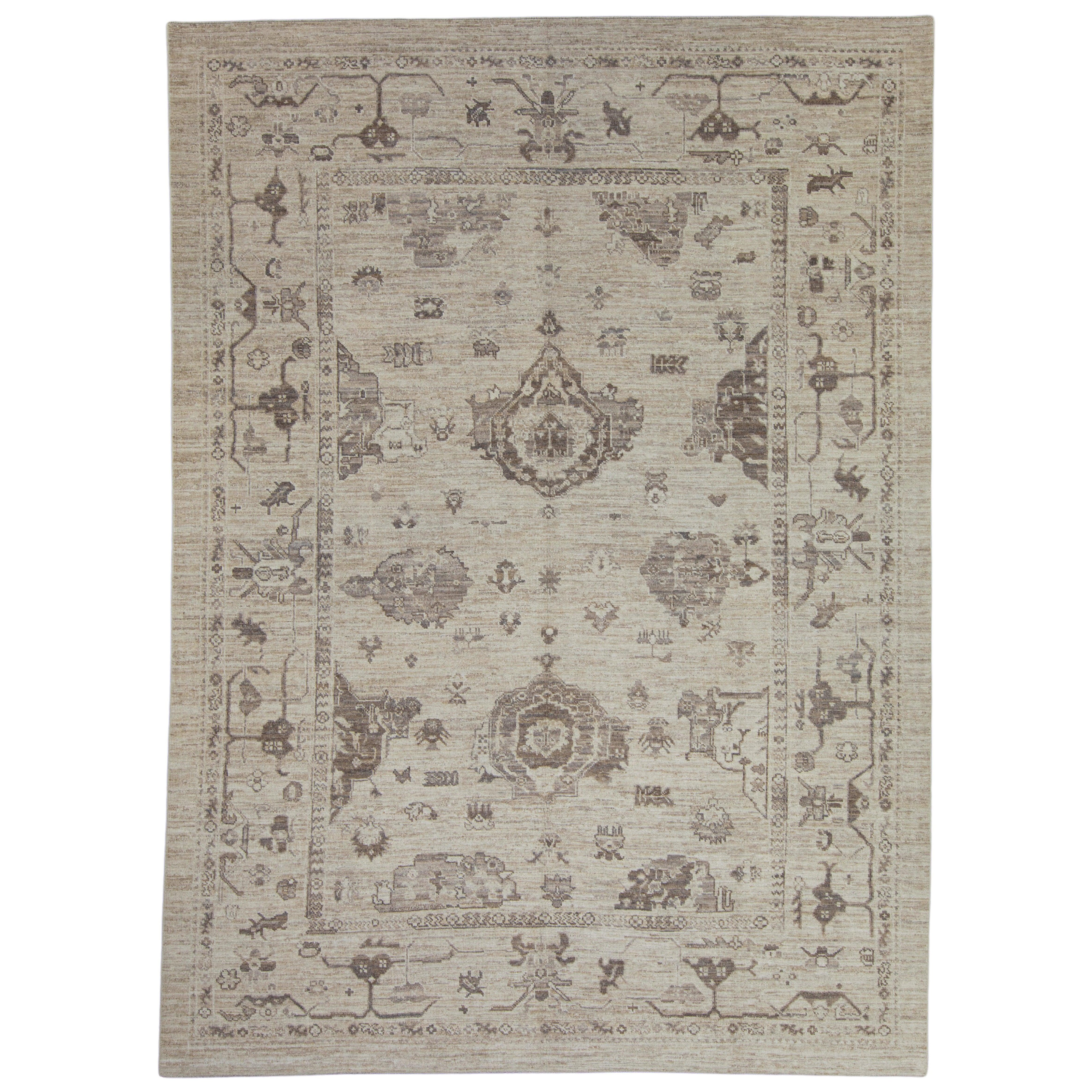 Tapis turc Oushak 9'3" x 12'9"