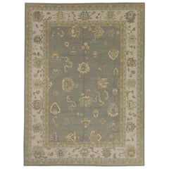 Alfombra Turca Oushak 9' x 12'2