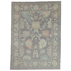 Turkish Oushak Rug 9' x 12'3"