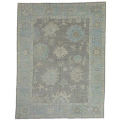 Turkish Oushak Rug 9'6" x 12'4"