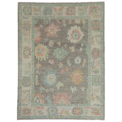 Turkish Oushak Rug 9'2" x 12'4"