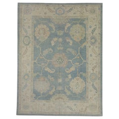 Turkish Oushak Rug 9'4" x 12'3"