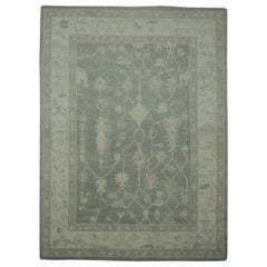 Alfombra turca Oushak 9'4" x 12'7