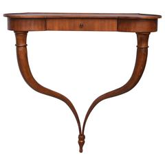 Bent Wood Entry Table, France 1940s