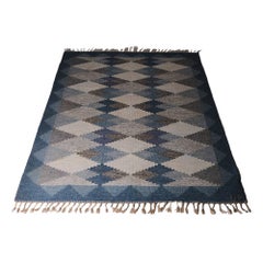 Flatweave carpet by Ulla Parkdal, Sweden, 1950s
