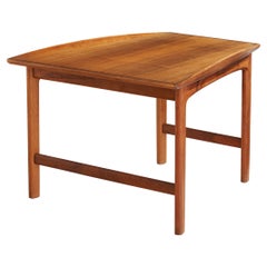 Folke Ohlsson, Beistelltisch, Nussbaum, Schweden, 1960er Jahre