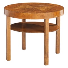 Jokinen & Lindqvist Oy, Side Table, Birch, Finland, 1930s