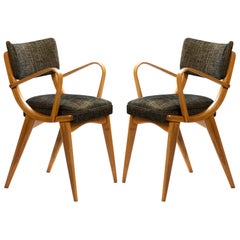Pair Of Mid Century Chairs, (1952-1960), Denmark