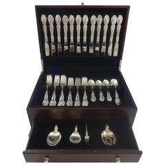 Melrose by Gorham Sterling Silver Flatware Set 12 Service 52 Pieces Place Size