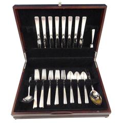 Old Lace by Towle Sterling Silver Flatware Set for 8 Service 36 Pieces