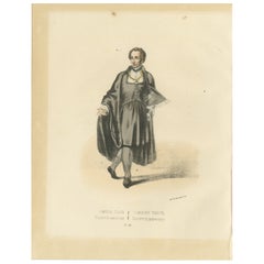Eleganza e dovere: stampa colorata a mano del Ciambellano segreto, lastra 26, 1862