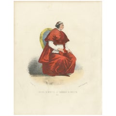 Cardinal en Mozette (Cardinal in Mozzetta), Plate 8, 1862