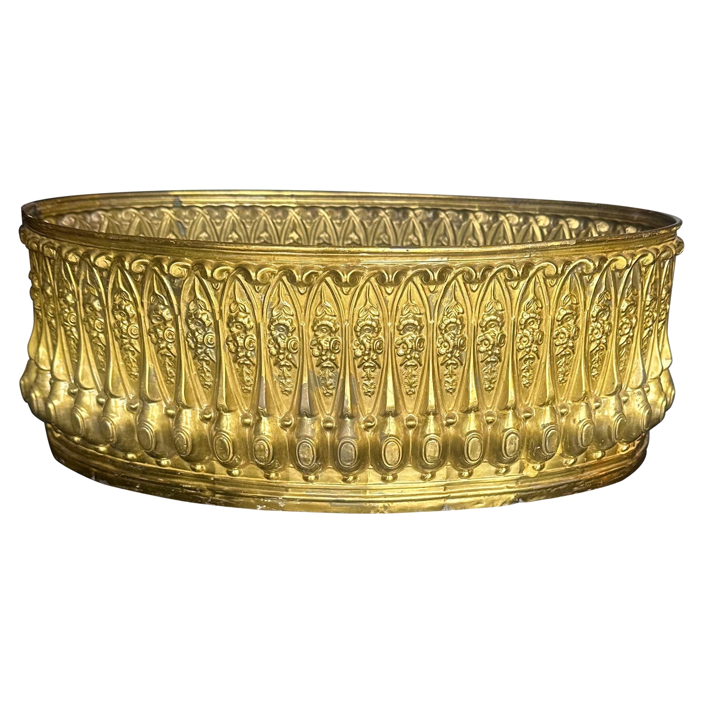 Jardiniere ancienne en vermeil en vente