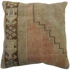 Vintage Turkish Oushak Pillow Vintage Turkish Oushak Pillow