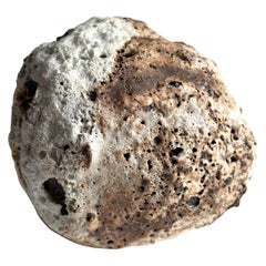 Vaso di boccioli di roccia in ceramica organica Wabi-Sabi