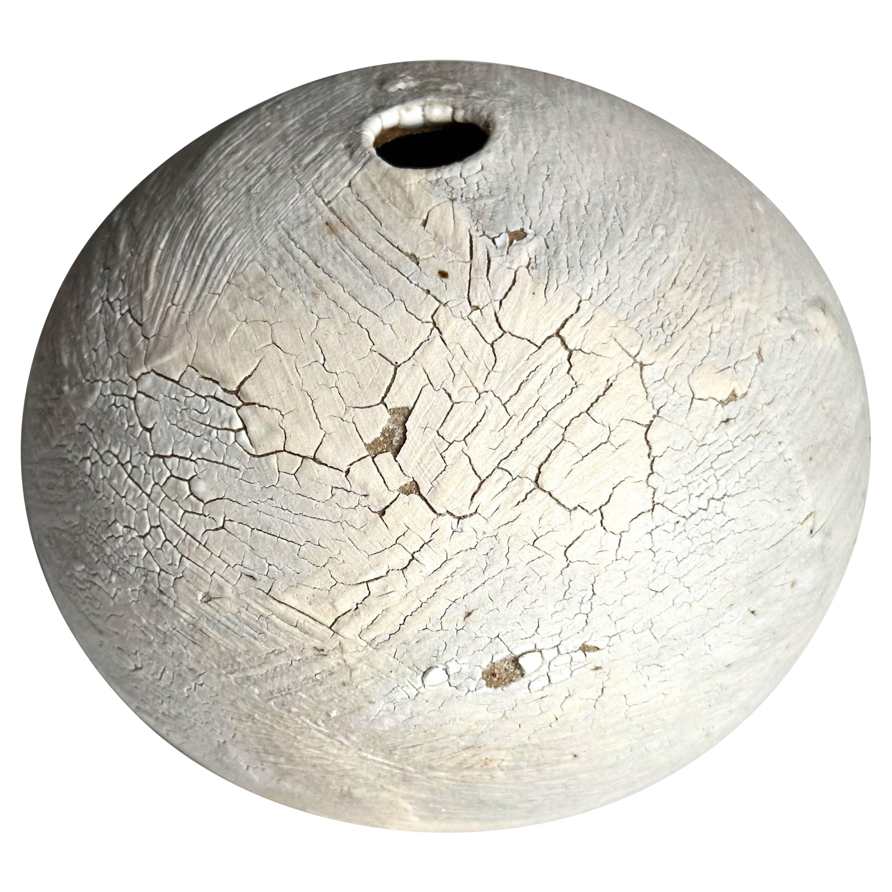 Geknackte Wabi-Sabi Rustikale Japanische Knospenvase