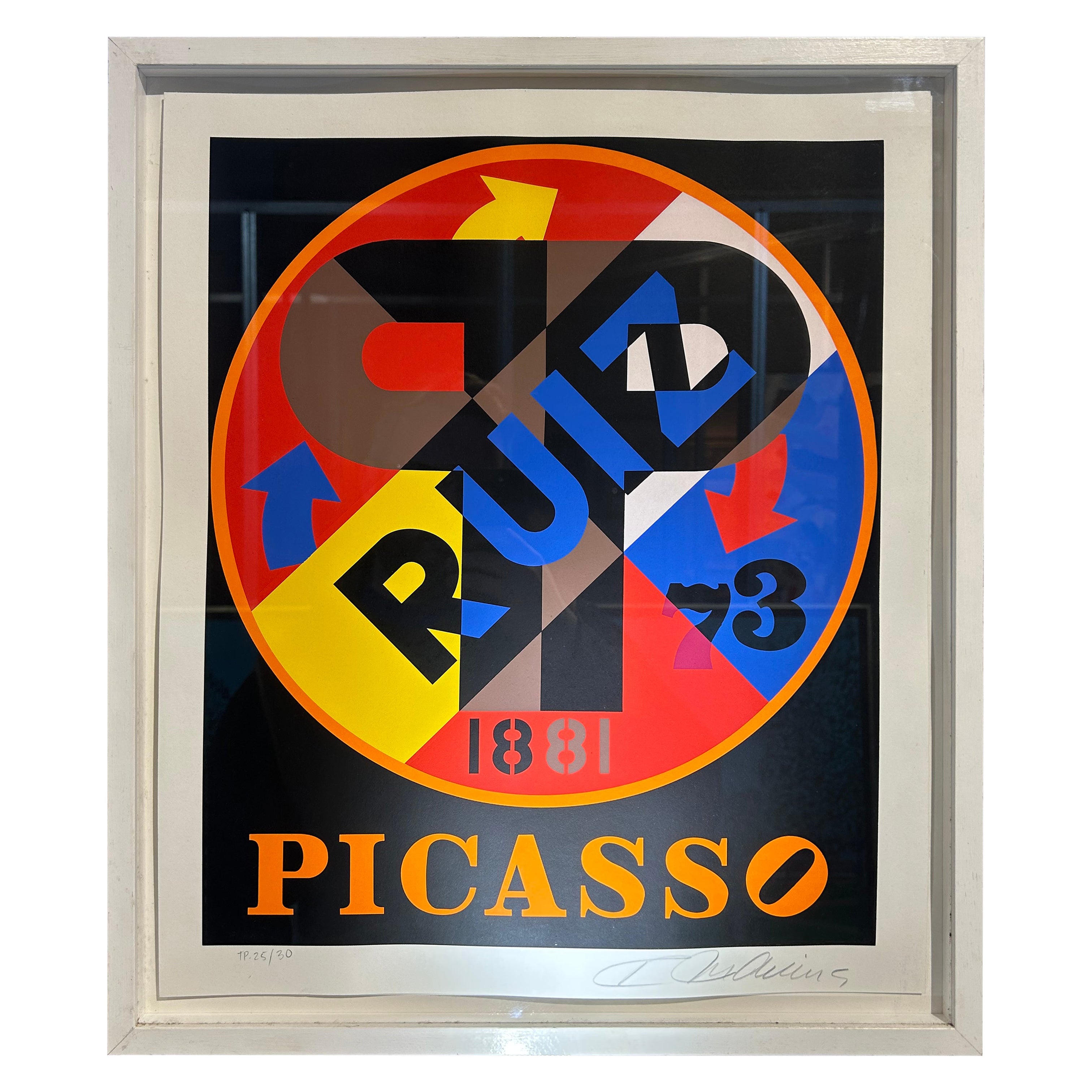 Robert Indiana - Portafoglio Picasso dal sogno americano